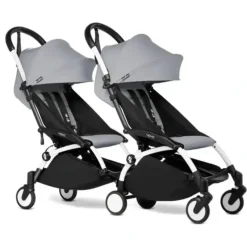Stroller|Babyzen - Yoyo Double Stroller Bundle - Stone | White - cutbabycare.com | baby boutique & care hub