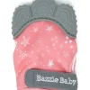 Shop All|Bazzle Baby - Chew Mitt, Stars On Pink - cutbabycare.com | baby boutique & care hub