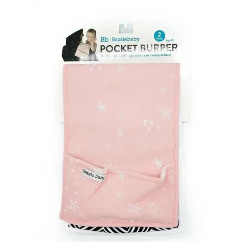Shop All|Bazzle Baby Sweet Girl Burp Cloths For Baby Girl With Pocket - cutbabycare.com | baby boutique & care hub