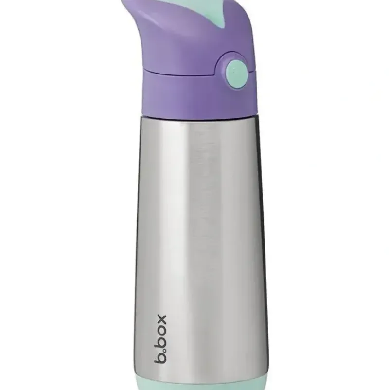 Shop All|B.box - 16.9Oz Lilac Pop Insulated Drink Bottle - cutbabycare.com | baby boutique & care hub