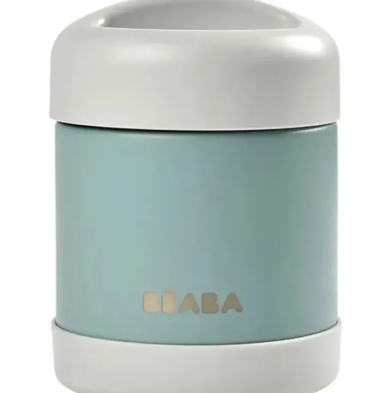 Shop All|Beaba - 10Oz Stainless Steel Insulated Food Jar, Eucalyptus - cutbabycare.com | baby boutique & care hub