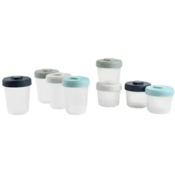 Shop All|Beaba - 8Pk Baby Food Storage Clip Containers - cutbabycare.com | baby boutique & care hub