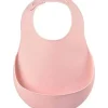 Shop All|Beaba - Silicone Baby Bib, Rose - cutbabycare.com | baby boutique & care hub