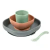 Shop All|Beaba Silicone Suction Baby Toddler Meal Set Non-Slip Plate & Cup - Mineral - cutbabycare.com | baby boutique & care hub