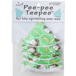 Shop All|Beba Bean - Pee-Pee Teepee Cellophane Bag, Lil Monkey, Green - cutbabycare.com | baby boutique & care hub