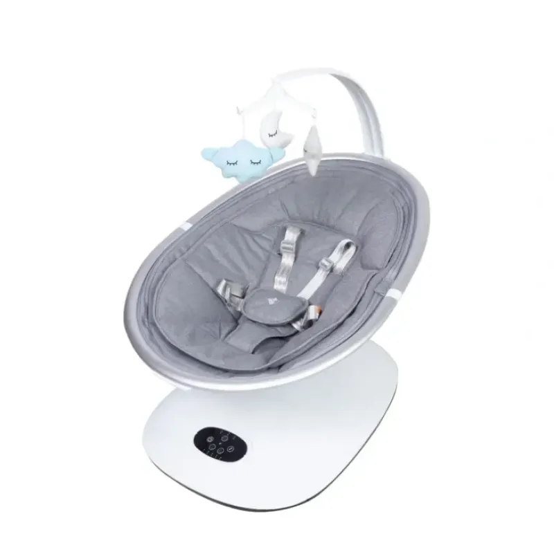 Shop All|Bebecare Baby Swing For Newborn Infant Serene Nursery Play built-in sounds Cool Grey - cutbabycare.com | baby boutique & care hub