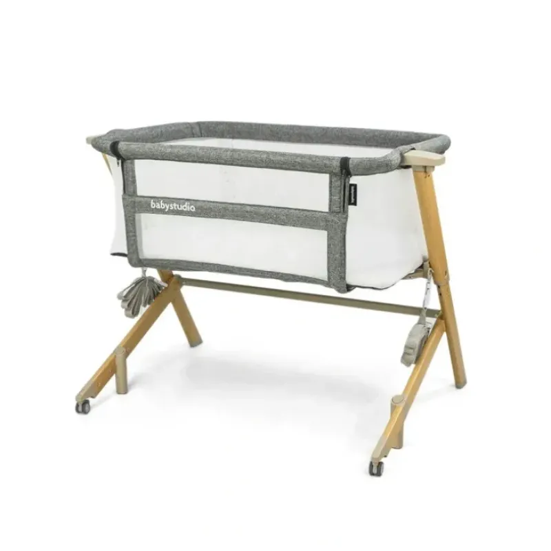 Shop All|BEDSIDE SLEEPER with mattress (BONUS Carry bag) - WOOD GRAIN COLOUR - cutbabycare.com | baby boutique & care hub
