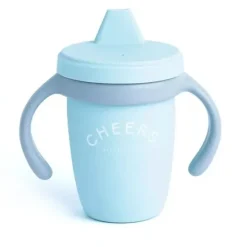 Shop All|Bella Tunno - Happy Sippy Cheers, Light Blue - cutbabycare.com | baby boutique & care hub