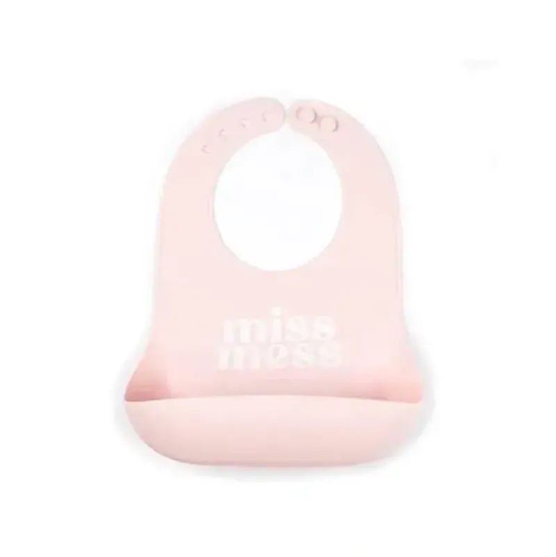 Shop All|Bella Tunno - Missmess Wonder Bib Silicone, Light Pink - cutbabycare.com | baby boutique & care hub