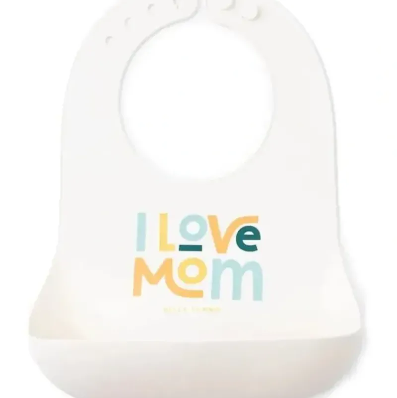Shop All|Bella Tunno - Wonder Bib, Silicone Baby Bib for Girls & Boys, Non-toxic BPA Free Soft Silicone Bib, I Love Mom - cutbabycare.com | baby boutique & care hub