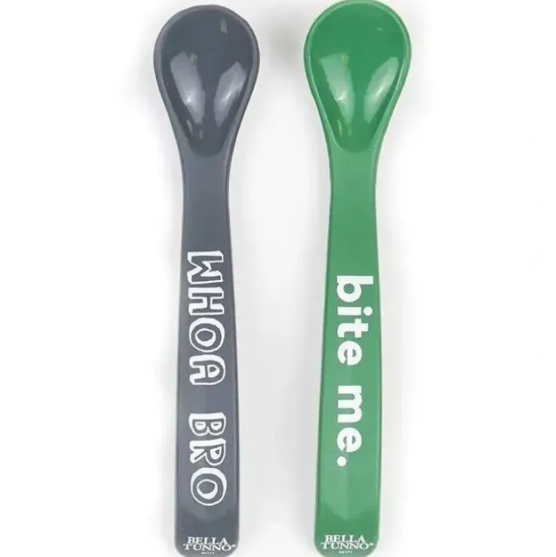Shop All|Bella Tunno - Wonder Spoons 2 PK - Whoa Bro/Bite Me - cutbabycare.com | baby boutique & care hub