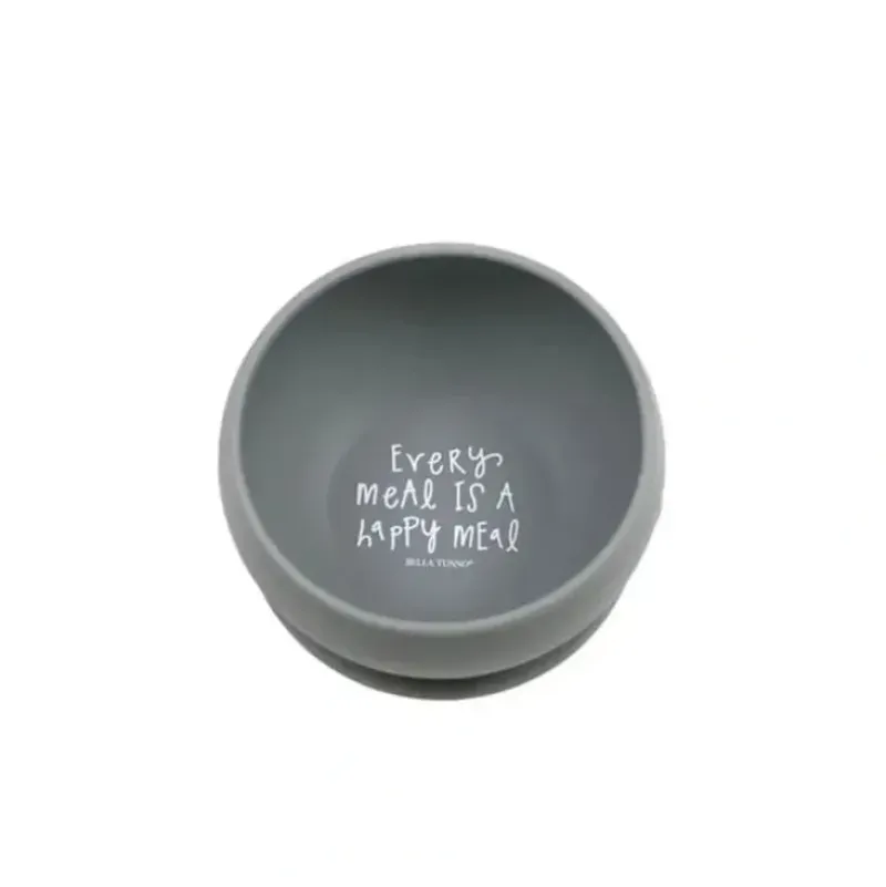 Shop All|Bella Tunno Happy Meal Silicone Wonder Bowl Grey - cutbabycare.com | baby boutique & care hub