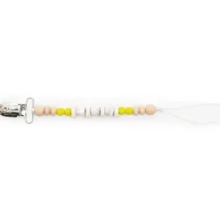 Shop All|Bella Tunno Murphy Mustard Pacifier Clip - cutbabycare.com | baby boutique & care hub
