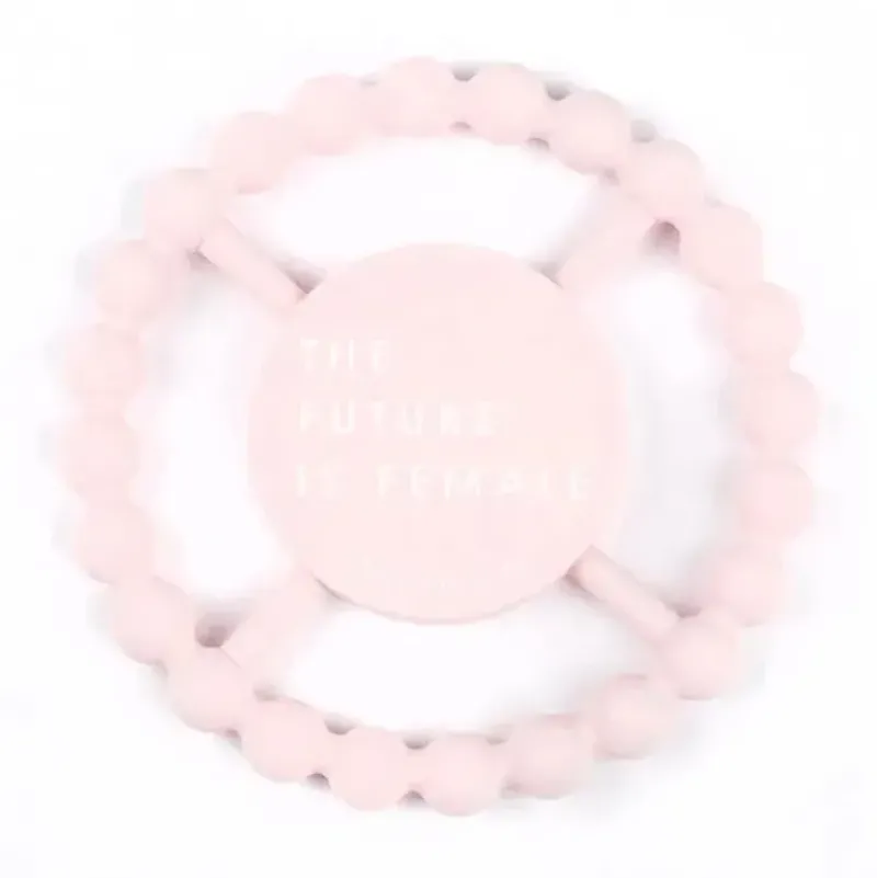 Shop All|Bella Tunno The Future Is Female Happy Teether - cutbabycare.com | baby boutique & care hub