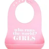 Shop All|Bella Tunno Who Runs The World Wonder Bib - cutbabycare.com | baby boutique & care hub