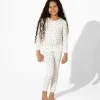 Shop All|Bellabu Bear - Milk And Cookies Pink Kids Bamboo Pajamas - cutbabycare.com | baby boutique & care hub