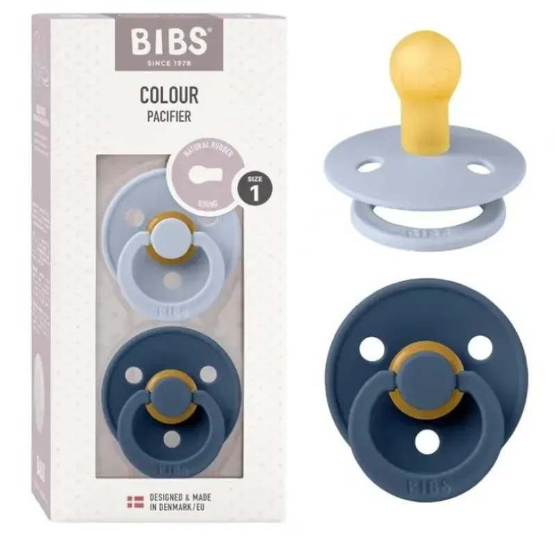 Shop All|Bibs - Colour 2 Pack Latex, Dusty Blue/Steel Blue - cutbabycare.com | baby boutique & care hub