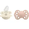Shop All|BIBS - 2Pk Ivory/Blush Infinity Anatomical Pacifier, 6/18M - cutbabycare.com | baby boutique & care hub