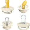 Shop All|BIBS - Try-it De Lux Ivory Pacifiers Natural Rubber & Silicone, 0/6M - cutbabycare.com | baby boutique & care hub