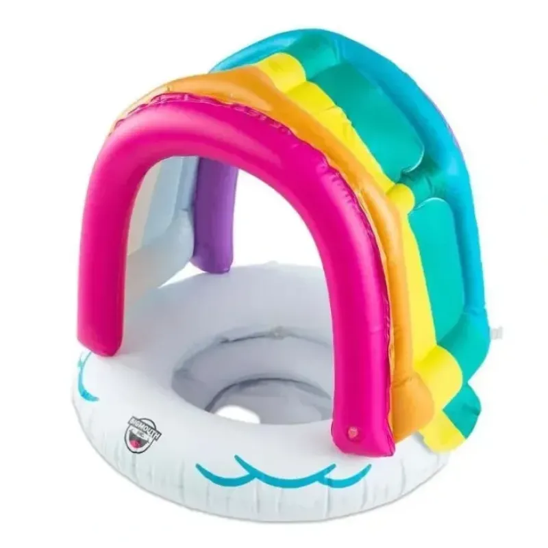 Shop All|Big Mouth - Rainbow Canopy Lil' Float - cutbabycare.com | baby boutique & care hub