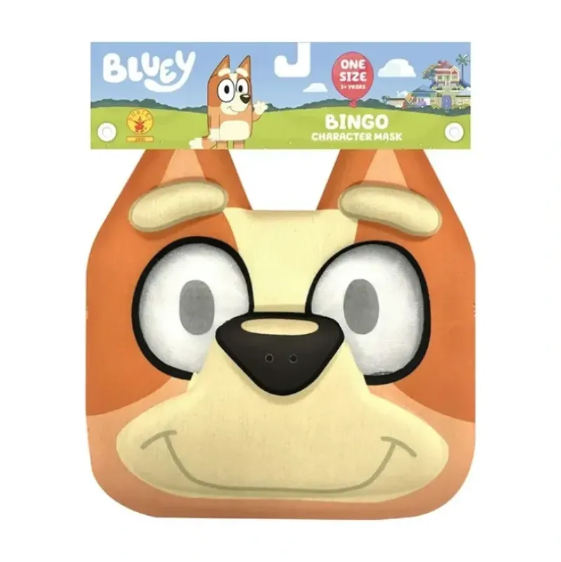 Shop All|Bluey Bingo Eva Face Mask Halloween Animal Dress Up Adult/Kids Unisex Costume - cutbabycare.com | baby boutique & care hub