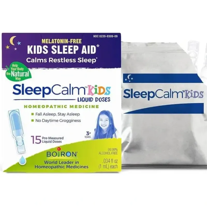Shop All|Boiron - SleepCalm Kids Liquid Doses Sleep Aid for Deep, Relaxing, Restful Nighttime Sleep, 15 Count - cutbabycare.com | baby boutique & care hub