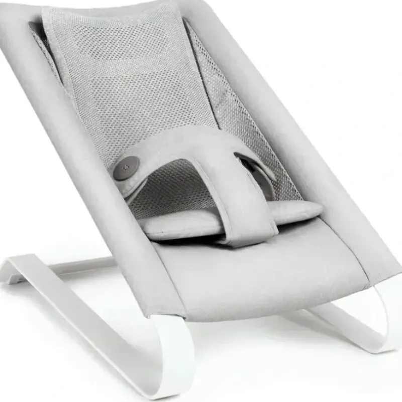 Shop All|Bombol - Bamboo 3Dknit Bouncer, Pebble Grey - cutbabycare.com | baby boutique & care hub