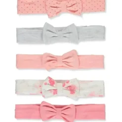 Shop All|Bon Bebe - 5Pk Headbands Light Pink - cutbabycare.com | baby boutique & care hub