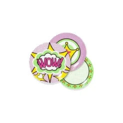 Shop All|Booginhead 3-Piece Plate Set, Super Power Wow - cutbabycare.com | baby boutique & care hub