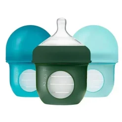 Shop All|Boon - Nursh 4Oz Bottle 3Pk, Blue Multi -Stage 1 - cutbabycare.com | baby boutique & care hub