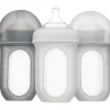 Shop All|Boon - Nursh 8Oz Bottle 3Pk, Gray Multi - cutbabycare.com | baby boutique & care hub