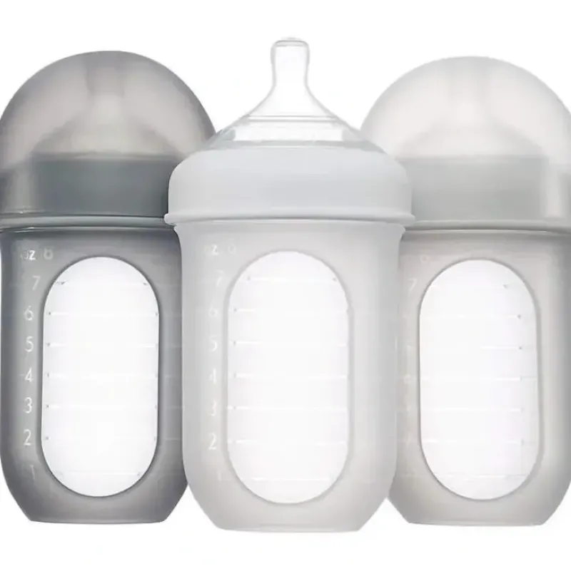 Shop All|Boon - Nursh 8Oz Bottle 3Pk, Gray Multi - cutbabycare.com | baby boutique & care hub