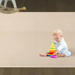 Shop All|BoPeep EVA Foam Kids Play Mat Floor Kid Crawling Interlocking Home White 60x60 - cutbabycare.com | baby boutique & care hub