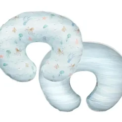 Nursing Feeding|Boppy - Nursing Pillow Cover, Blue Ocean - cutbabycare.com | baby boutique & care hub