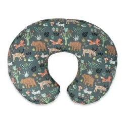 Nursing Feeding|Boppy - Nursing Pillow, Green Forest Animals - cutbabycare.com | baby boutique & care hub