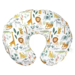 Nursing Feeding|Boppy - Nursing Pillow Support with Removable Cover, Machine Washable, Colorful Wildlife - cutbabycare.com | baby boutique & care hub
