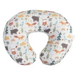 Nursing Feeding|Boppy - Nursing Pillow Support with Removable Cover, Machine Washable, Spice Woodland - cutbabycare.com | baby boutique & care hub