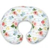Nursing Feeding|Boppy - Original Slipcovered Pillow, Blue & Pink Posey - cutbabycare.com | baby boutique & care hub