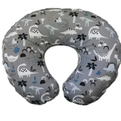 Nursing Feeding|Boppy Feeding And Infant Support Pillow - Gray Dinosaurs - cutbabycare.com | baby boutique & care hub