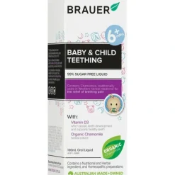 Health Safety|Brauer Baby & Child Teething 100mL - cutbabycare.com | baby boutique & care hub