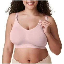 Shop All|Bravado - Body Silk Seamless Nursing Bra 17D M Chalk Pink - cutbabycare.com | baby boutique & care hub