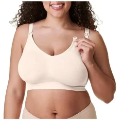 Nursing Feeding|Bravado - Body Silk Seamless Nursing Bra 17D M, Pearl - cutbabycare.com | baby boutique & care hub