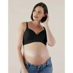 Nursing Feeding|Bravado - Plunge Nursing Bra, 17B M Black - cutbabycare.com | baby boutique & care hub