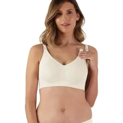 Nursing Feeding|Bravado Body Silk Seamless Nursing Bra Antique White - cutbabycare.com | baby boutique & care hub