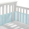 Shop All|BreathableBaby - Breathable Mesh Liner for Full-Size Cribs, Classic 3mm Mesh, Blue Green Aqua - cutbabycare.com | baby boutique & care hub