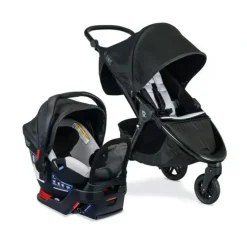 Gear Travel|Britax - Travel System B-Free Premium & B-Safe Gen2 FlexFit Plus, Black - cutbabycare.com | baby boutique & care hub