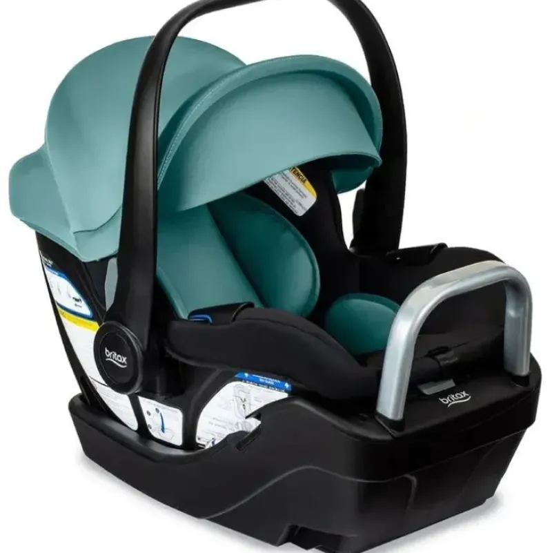 Stroller|Britax - Willow S Infant Car Seat with Alpine Anti-Rebound Base, Jade Onyx - cutbabycare.com | baby boutique & care hub
