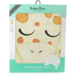 Bath Potty|Bubba Blue Zoo Animal Giraffe Hooded Baby/Newborn/Infant Plush Bath Drying Towel - cutbabycare.com | baby boutique & care hub
