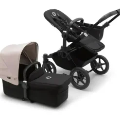 Stroller|Bugaboo - Donkey 5 Mono Complete, Midnight Black/Misty White - cutbabycare.com | baby boutique & care hub