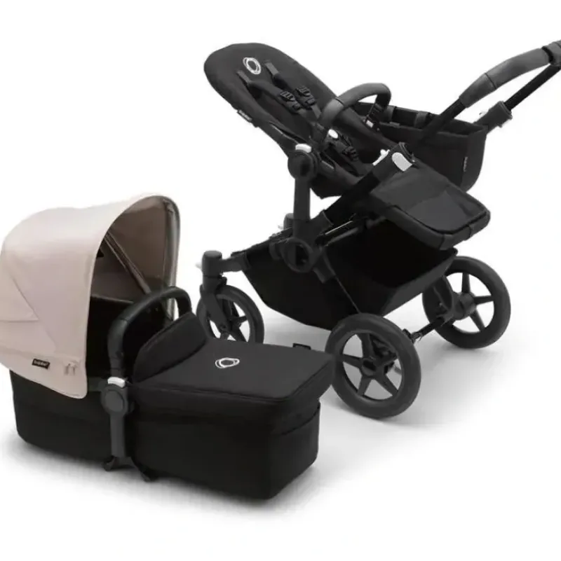 Stroller|Bugaboo - Donkey 5 Mono Complete, Midnight Black/Misty White - cutbabycare.com | baby boutique & care hub